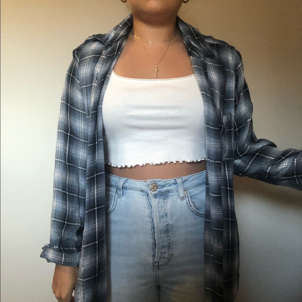 Aeropostale Blue Flannel